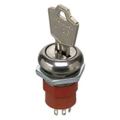 Switches switch key lock on off on sp3t 45  flat, Switches, Techspan - Maple Electric Supply 
