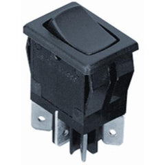 Switches switch rocker on on dpdt quick connect r, Switches, Techspan - Maple Electric Supply 