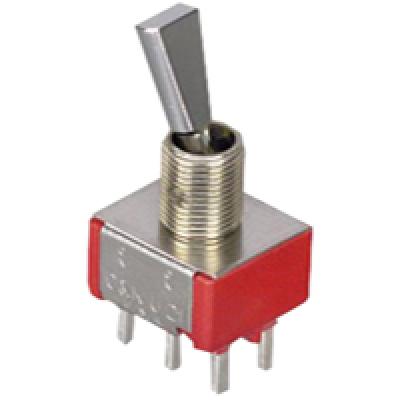 Switches switch toggle on on dpdt flat lever pc p, Switches, Techspan - Maple Electric Supply 