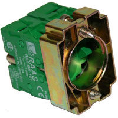 Techspan - metallic body assembly for push buttons; 2-n/o contacts;, Push Buttons, Techspan - Maple Electric Supply 