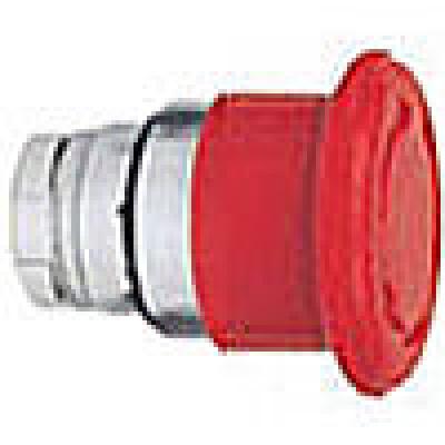 Techspan - metallic e-stop push button; red; twist to release; 30mm, Push Buttons, Techspan - Maple Electric Supply 