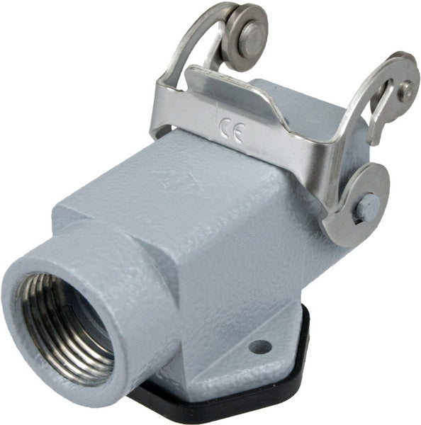 Techspan ( Quick-Con ) As1l03sa2 - Steel Angled Housing As1l03sa2, Heavy Duty Connectors, Techspan - Maple Electric Supply 
