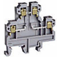 Terminal blocks dblleveltermw-cut-lowerbusbar24a600v, Terminal Blocks, Techspan - Maple Electric Supply 