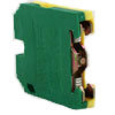 Terminal blocks minigrndblok22-12ga6mmdin15mmrail, Terminal Blocks, Techspan - Maple Electric Supply 