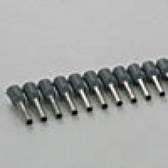 Terminals - crimp ferrule strip 20awg grey10/pk, Terminals - Crimp, Techspan - Maple Electric Supply 