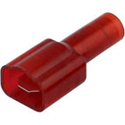Terminals - crimp fulmale 22-18 red 3/16inch nyl 100pk