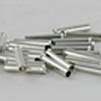 Terminals - crimp non-ins. 16awg 10mm stem 1000pk, Terminals - Crimp, Techspan - Maple Electric Supply 
