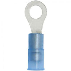 Terminals - crimp ring nyl blu 16-14 10 100pk, Terminals - Crimp, Techspan - Maple Electric Supply 