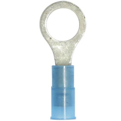 Terminals - crimp ring nyl blu 16-14 5/16inch s 100pk, Terminals - Crimp, Techspan - Maple Electric Supply 
