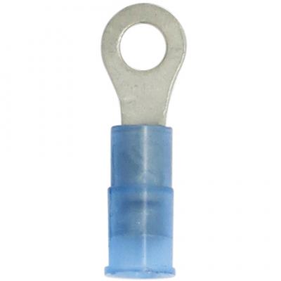 Terminals - crimp ring nyl blu 16-14 8 100pk, Terminals - Crimp, Techspan - Maple Electric Supply 