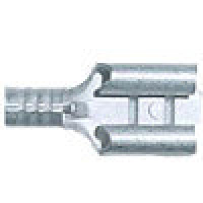 Terminals - crimp slide non-ins fm 16-14 .250 100pk, Terminals - Crimp, Techspan - Maple Electric Supply 