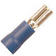 Terminals - crimp slide pvc fm bl 16-14 .110 100pk, Terminals - Crimp, Techspan - Maple Electric Supply 