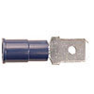 Terminals - crimp slide pvc ml bl 16-14 .250 100pk, Terminals - Crimp, Techspan - Maple Electric Supply 