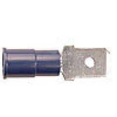 Terminals - crimp slide pvc ml bl 16-14 .250 100pk, Terminals - Crimp, Techspan - Maple Electric Supply 