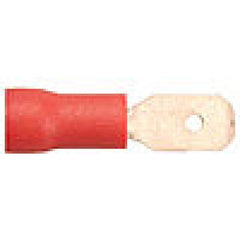 Terminals - crimp slide pvc ml rd 22-18 .187 100pk, Terminals - Crimp, Techspan - Maple Electric Supply 