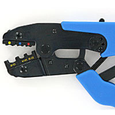 Terminals - crimp tool, crimper, f/m disconnects single, Terminals - Crimp, Techspan - Maple Electric Supply 
