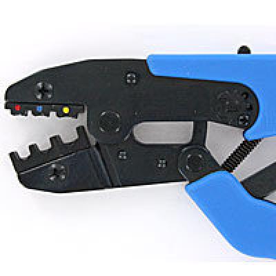Terminals - crimp tool, crimper, pvc 22-10 awg, Terminals - Crimp, Techspan - Maple Electric Supply 