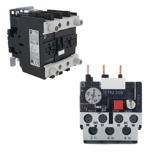 Thermal Overload Relay, 1.6 - 2.5A, 3 Pole, Contactors, Techspan - Maple Electric Supply 