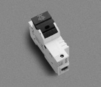 Din rail & fuse holders fuse holder, 30 a / 600 v, class j / 1p, Din Rail & Fuse Holders, Techspan - Maple Electric Supply 