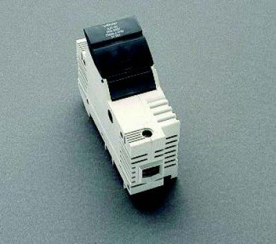 Din rail & fuse holders fuse holder, 60 a / 600 v, class j / 1p, Din Rail & Fuse Holders, Techspan - Maple Electric Supply 