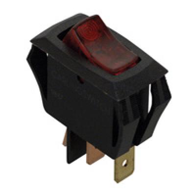 Switches switch rocker on-off spst amber 16a 125v, Switches, Techspan - Maple Electric Supply 