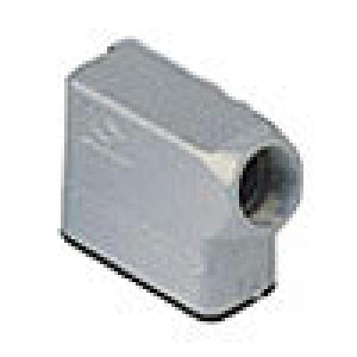 Hood - 10p+ground two pegs side entry cable gland pg 16, Heavy Duty Connectors, Techspan - Maple Electric Supply 