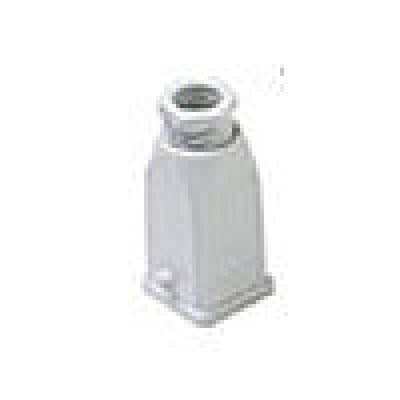 Hood - two pegs, top entry, metal type, pg 11, Heavy Duty Connectors, Techspan - Maple Electric Supply 