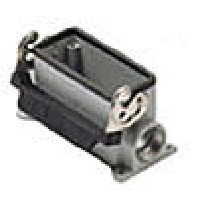 Heavy duty connectors surface mounting base - 16p+ground    si, Heavy Duty Connectors, Techspan - Maple Electric Supply 