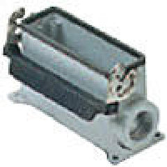 Heavy duty connectors surface mounting base - 24p+ground si