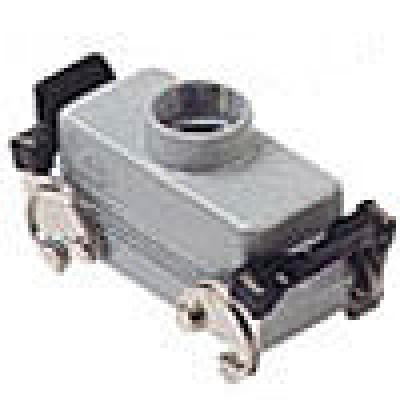 Heavy duty connectors hood - 16p+ground    double levers  top, Heavy Duty Connectors, Techspan - Maple Electric Supply 