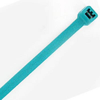 Cable Ties 14 120llb Metal Detectable Teal (100/Pack), Cable Ties, Techspan - Maple Electric Supply 