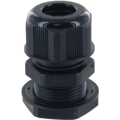 Cord grips dome conn pg13  .23-.47in  black c/w o-r, Cord Grips, Techspan - Maple Electric Supply 