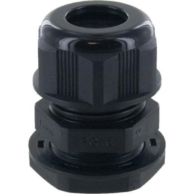 Cord grips dome conn pg16  .39-.56in  black c/w o-r, Cord Grips, Techspan - Maple Electric Supply 