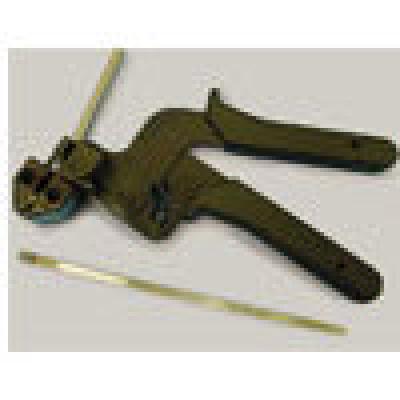 For tensioning cut off. Used on ball lock type and ladder type up to .5", Terminals - Crimp, Techspan - Maple Electric Supply 