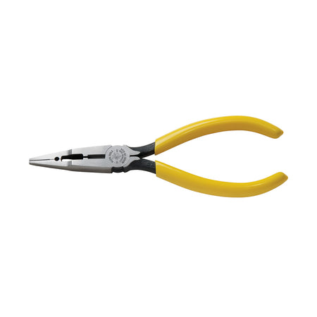 Connector Crimping Long-Nose Pliers, Cable Tools; Connector Crimping Pliers; Electronics Long-Nose Pliers; Telecom Long-Nose Pliers, Klein Tools - Maple Electric Supply 