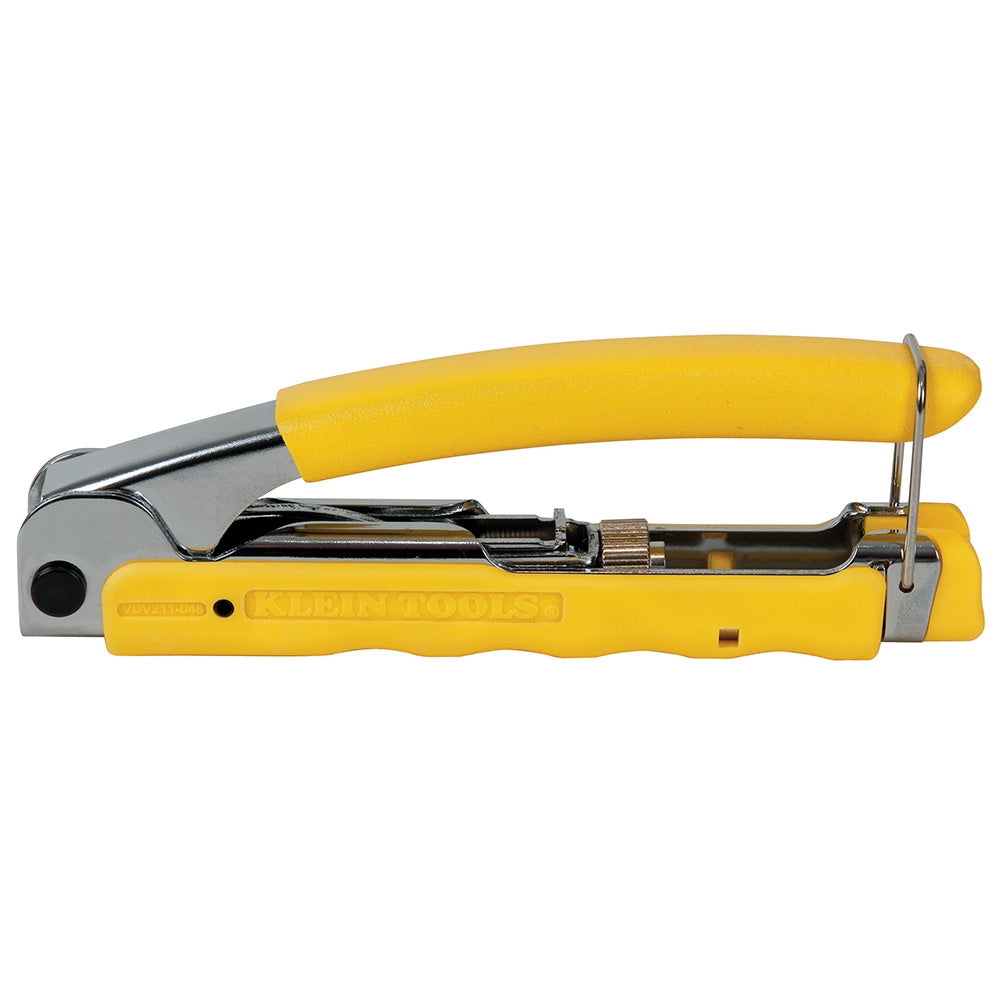 Compact, Multi-Connector Compression Crimper, Cable Tools, Klein Tools - Maple Electric Supply 